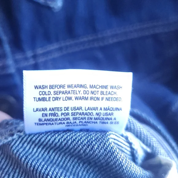 Canyon River Blues Denim Jean Jacket Size Medium Cotton - Picture 5 of 10